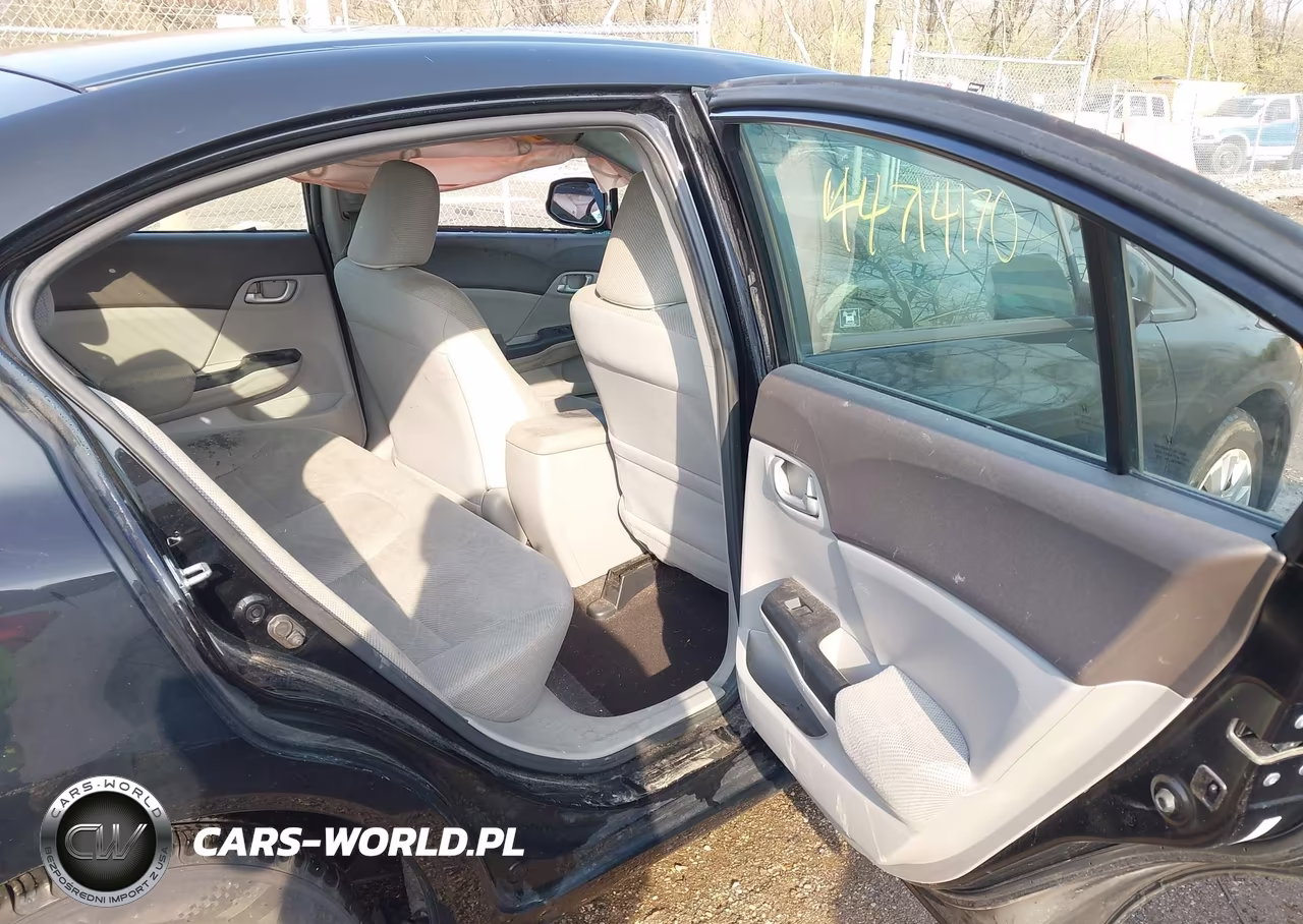 2012 Honda Civic Lx VIN:19XFB2F58CE013464 - 8