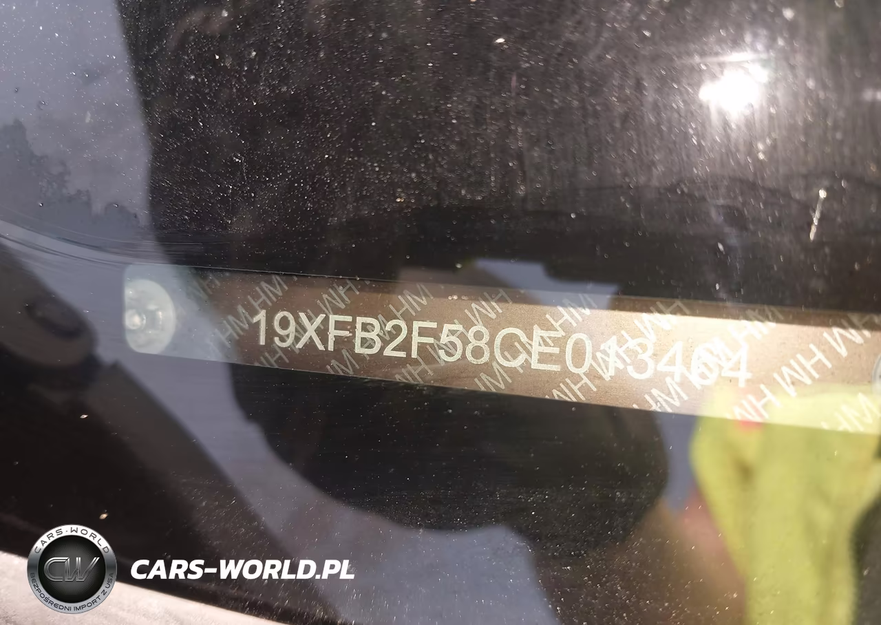 2012 Honda Civic Lx VIN:19XFB2F58CE013464 - 9