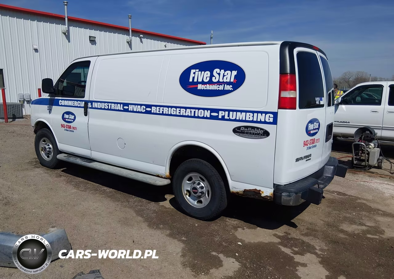 2014 GMC Savana 2500 Work Van VIN:1GTW7FCA8E1915600 - 3