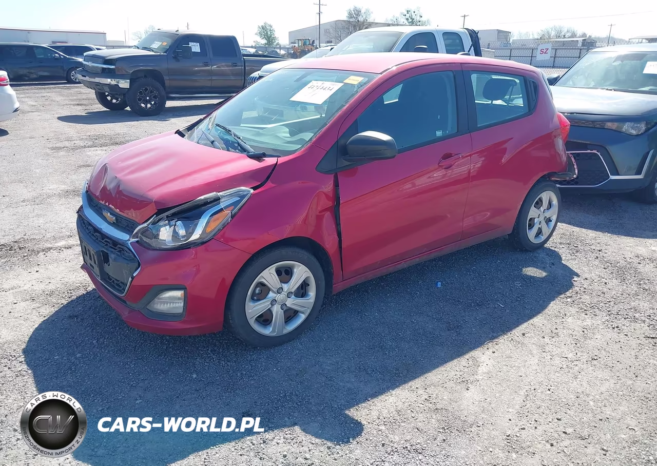 2020 Chevrolet Spark Fwd Ls Automatic VIN:KL8CB6SA2LC462328 - 2