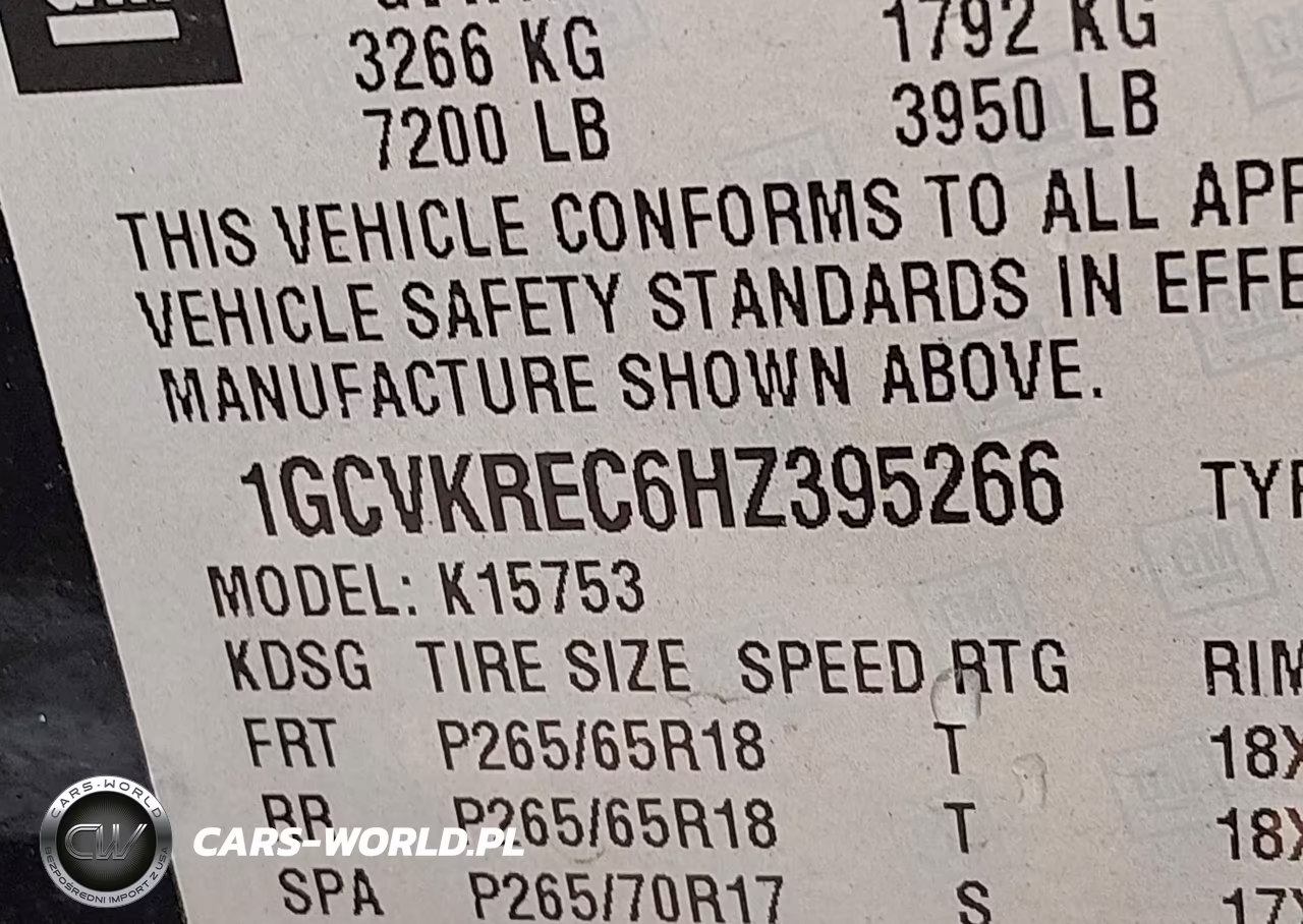 2017 Chevrolet Silverado 1500 1Lt VIN:1GCVKREC6HZ395266 - 9