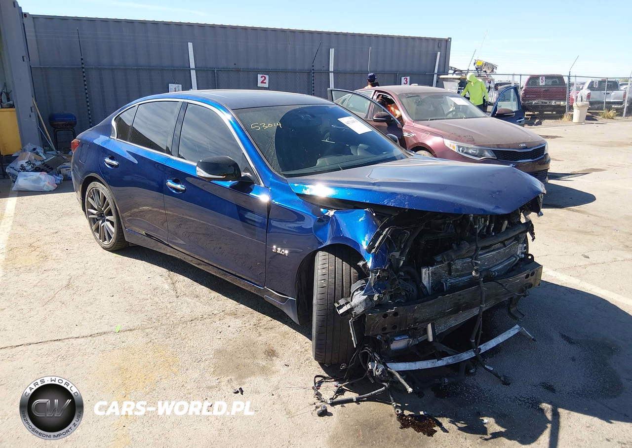 2019 Infiniti Q50 3.0T Red Sport 400