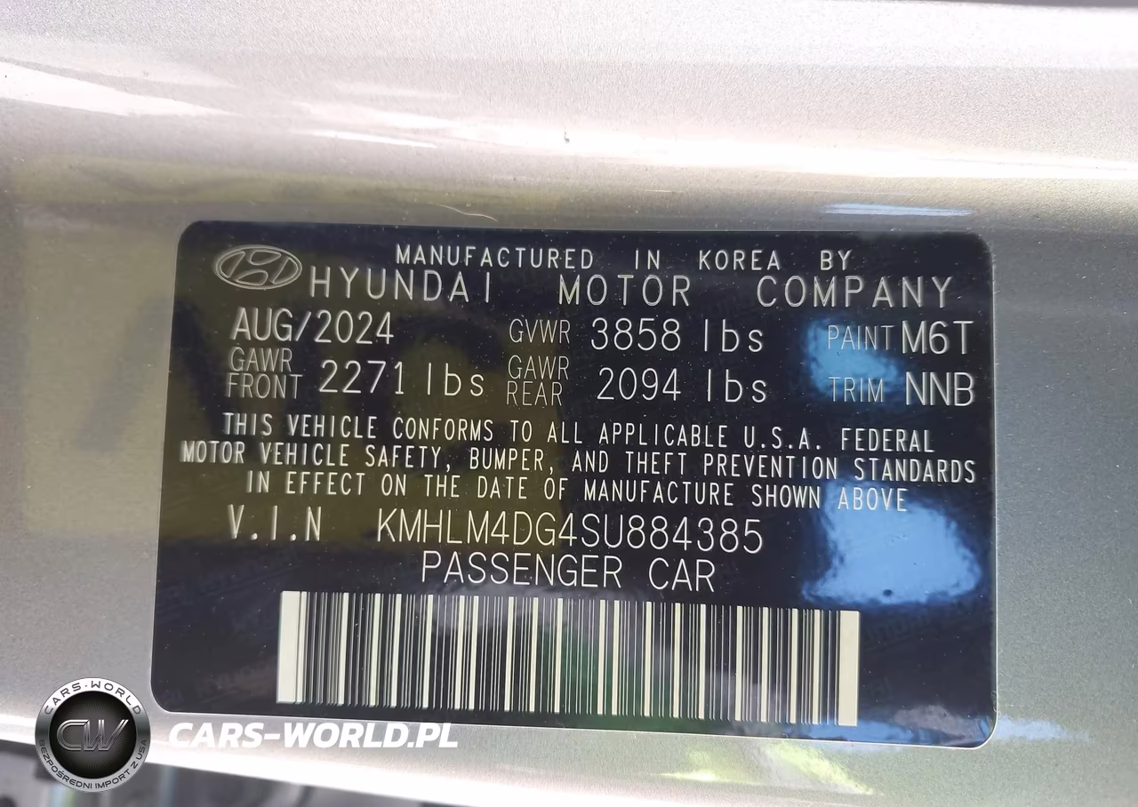 2025 Hyundai Elantra Sel Sport VIN:KMHLM4DG4SU884385 - 9