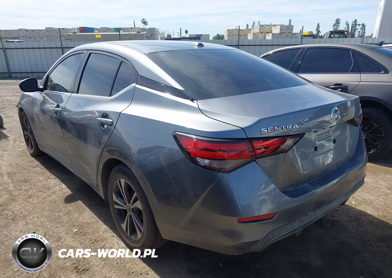 2021 Nissan Sentra Sv Xtronic Cvt VIN:3N1AB8CV0MY303380 - 3