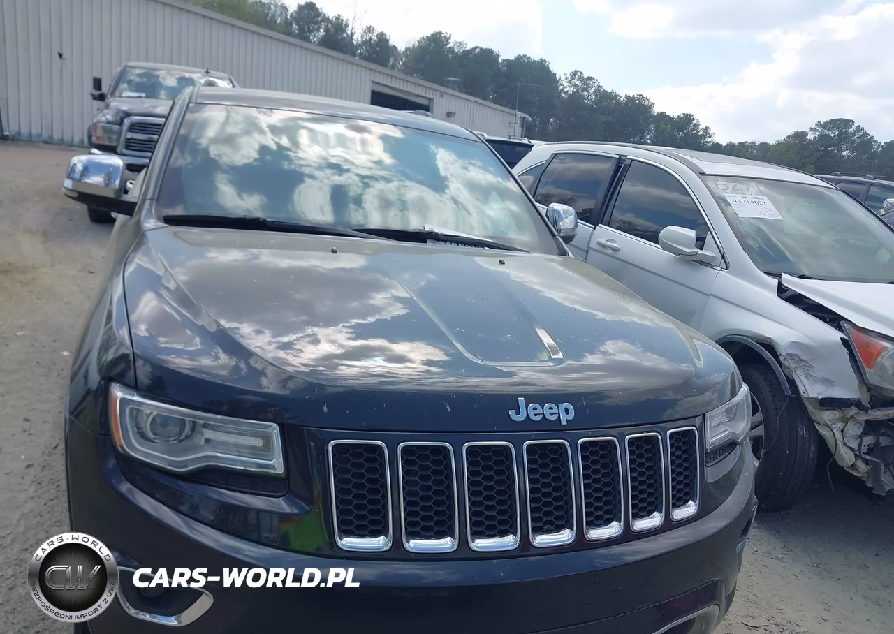 2014 Jeep Grand Cherokee Overland VIN:1C4RJECG3EC507264 - 12