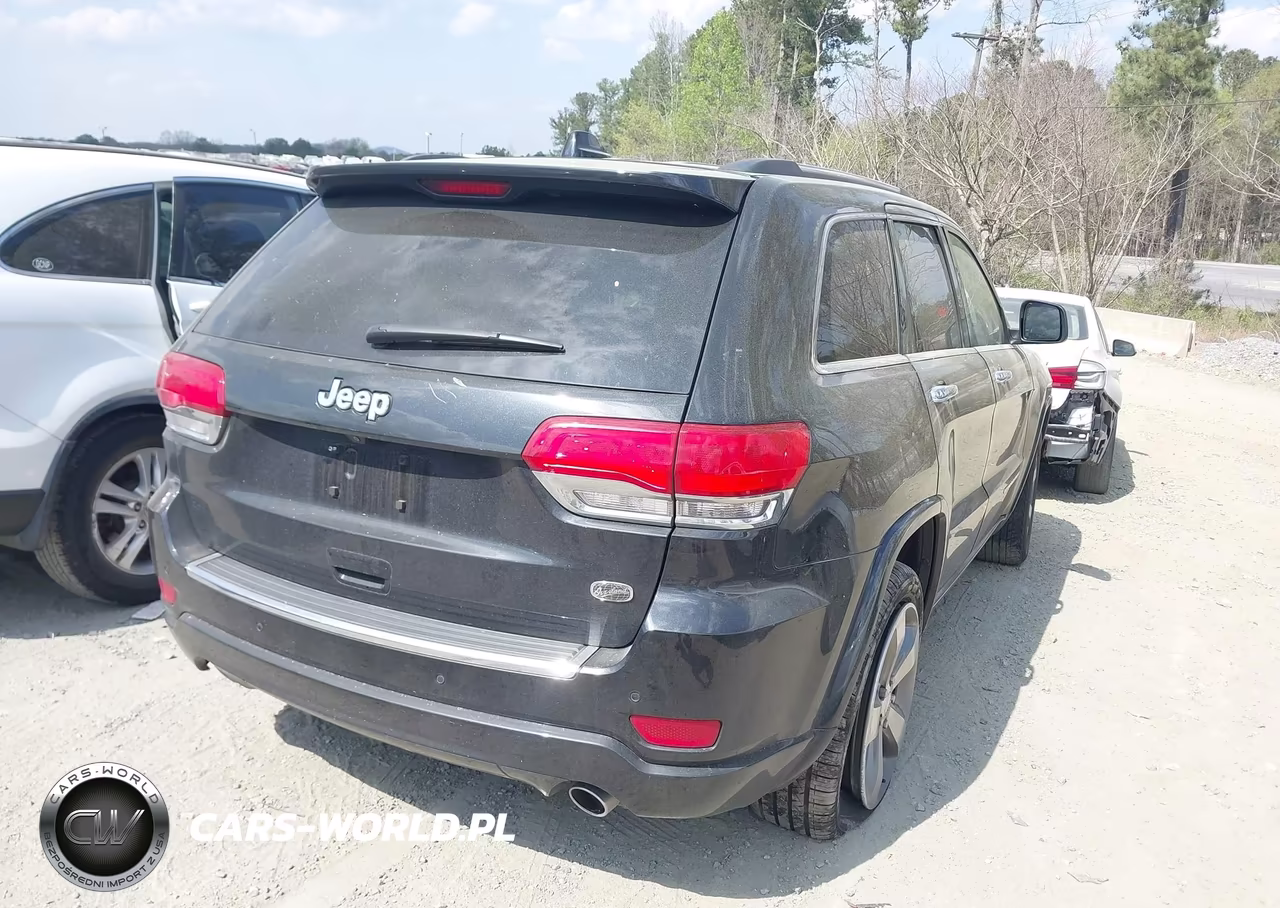 2014 Jeep Grand Cherokee Overland VIN:1C4RJECG3EC507264 - 4