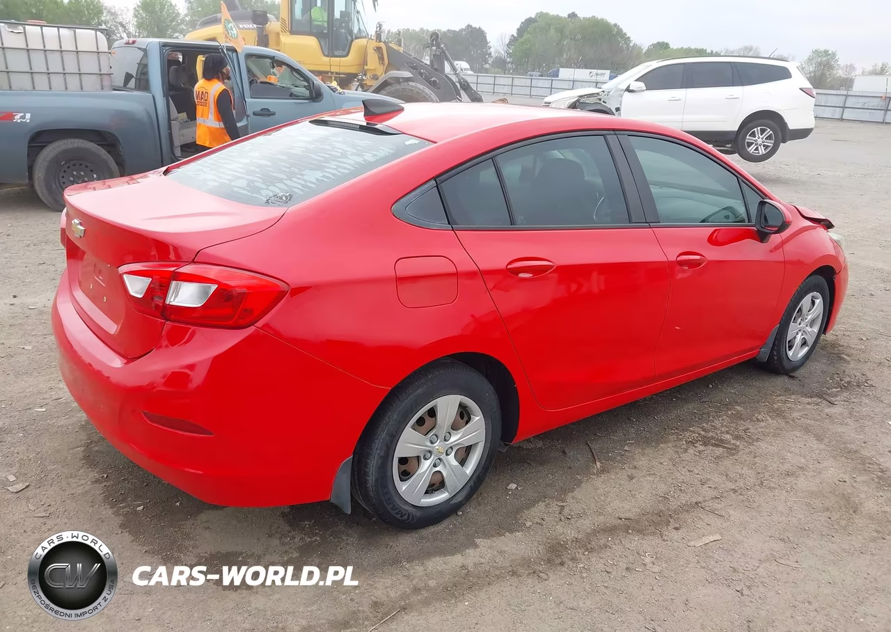 2017 Chevrolet Cruze Ls Auto VIN:1G1BC5SM0H7171114 - 4