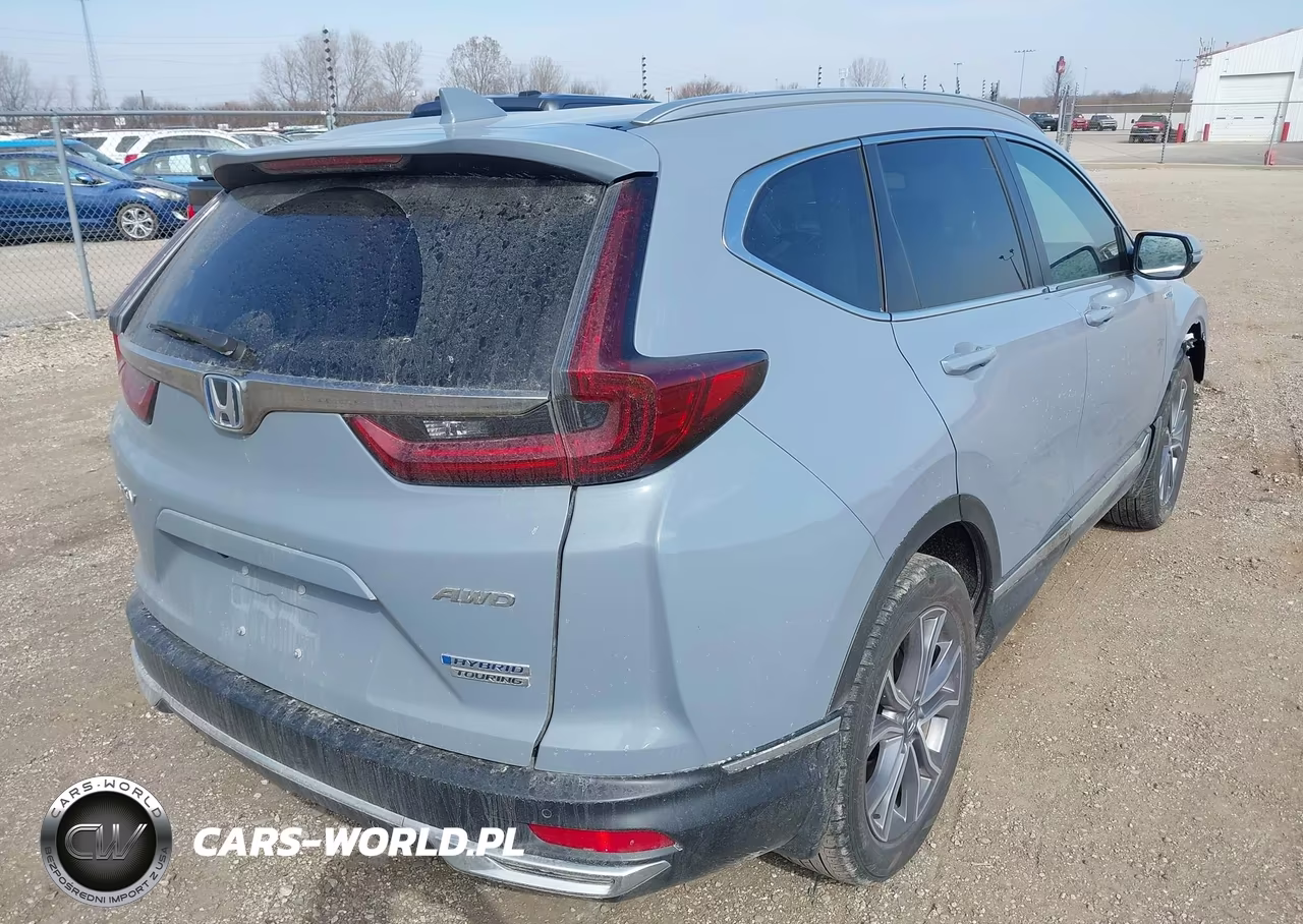 2022 Honda Cr-V Hybrid Touring VIN:5J6RT6H99NL009395 - 4