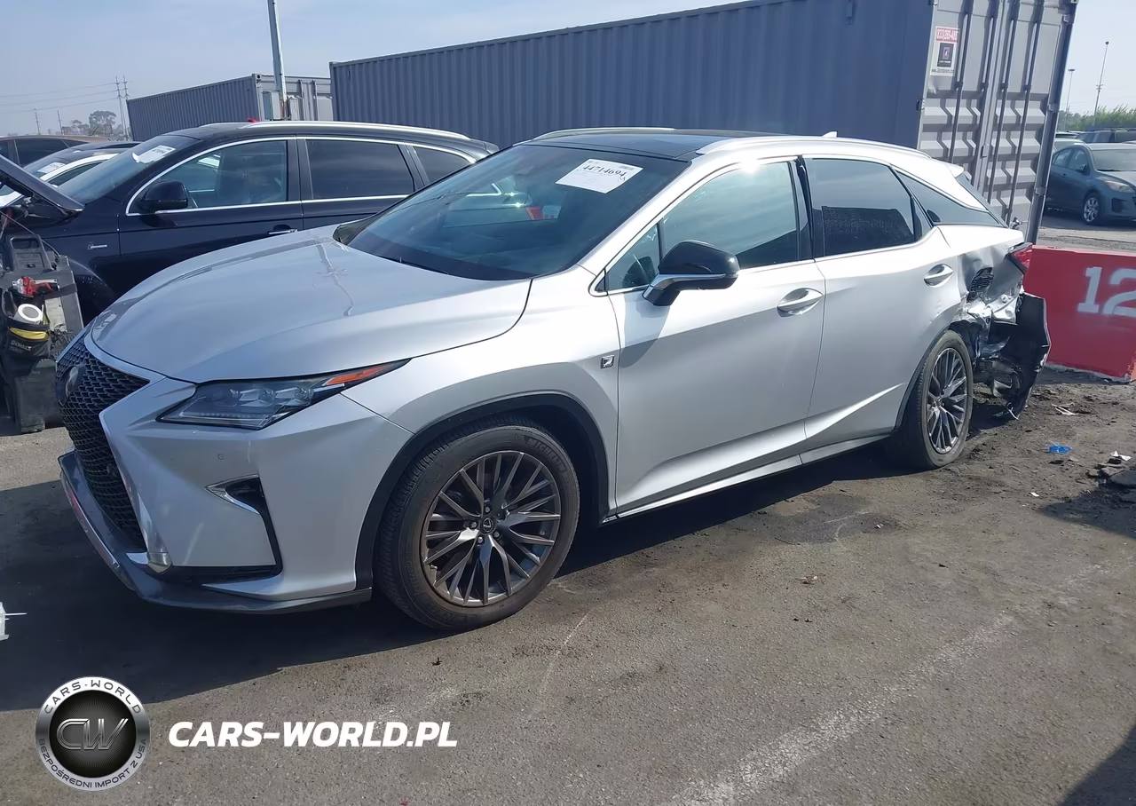 2016 Lexus Rx 350 F Sport VIN:2T2BZMCA0GC046112 - 2