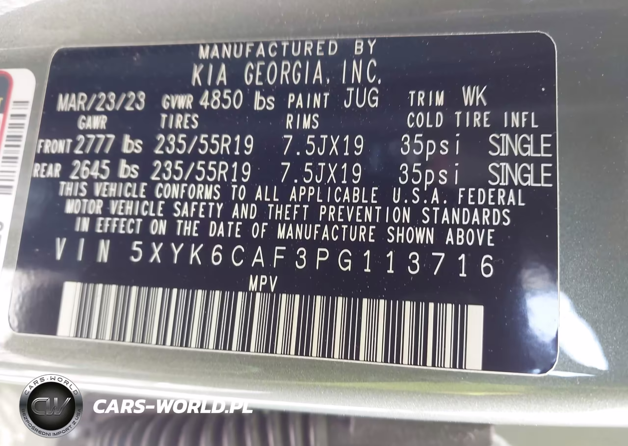 2023 Kia Sportage X-Line VIN:5XYK6CAF3PG113716 - 9