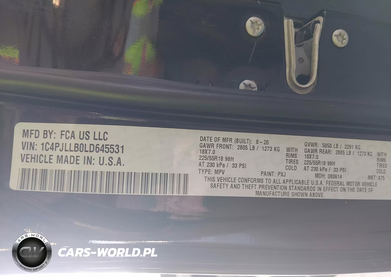 2020 Jeep Cherokee Altitude Fwd VIN:1C4PJLLB0LD645531 - 9