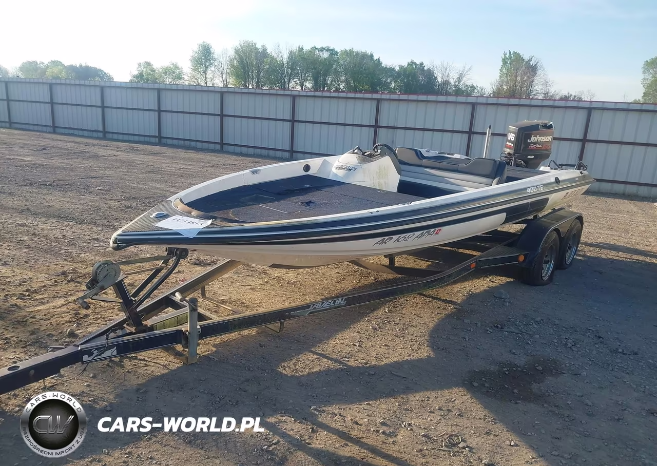 1996 Javelin Boat - Motor - Trailer VIN:BNZ45120G596 - 2