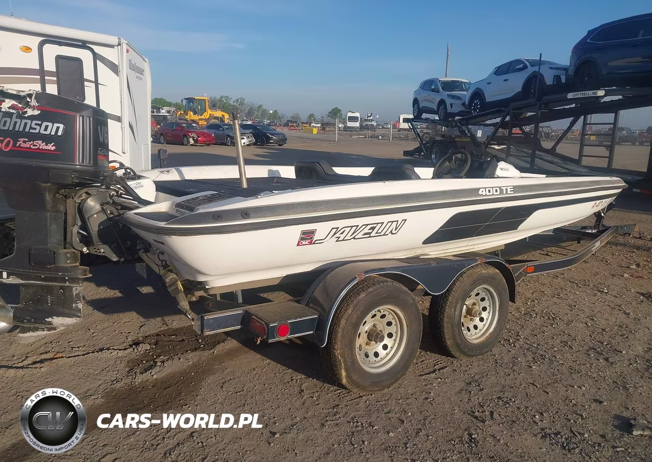 1996 Javelin Boat - Motor - Trailer VIN:BNZ45120G596 - 4