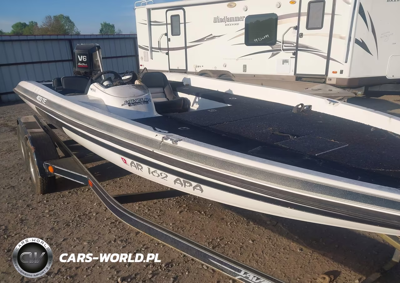 1996 Javelin Boat - Motor - Trailer VIN:BNZ45120G596 - 6