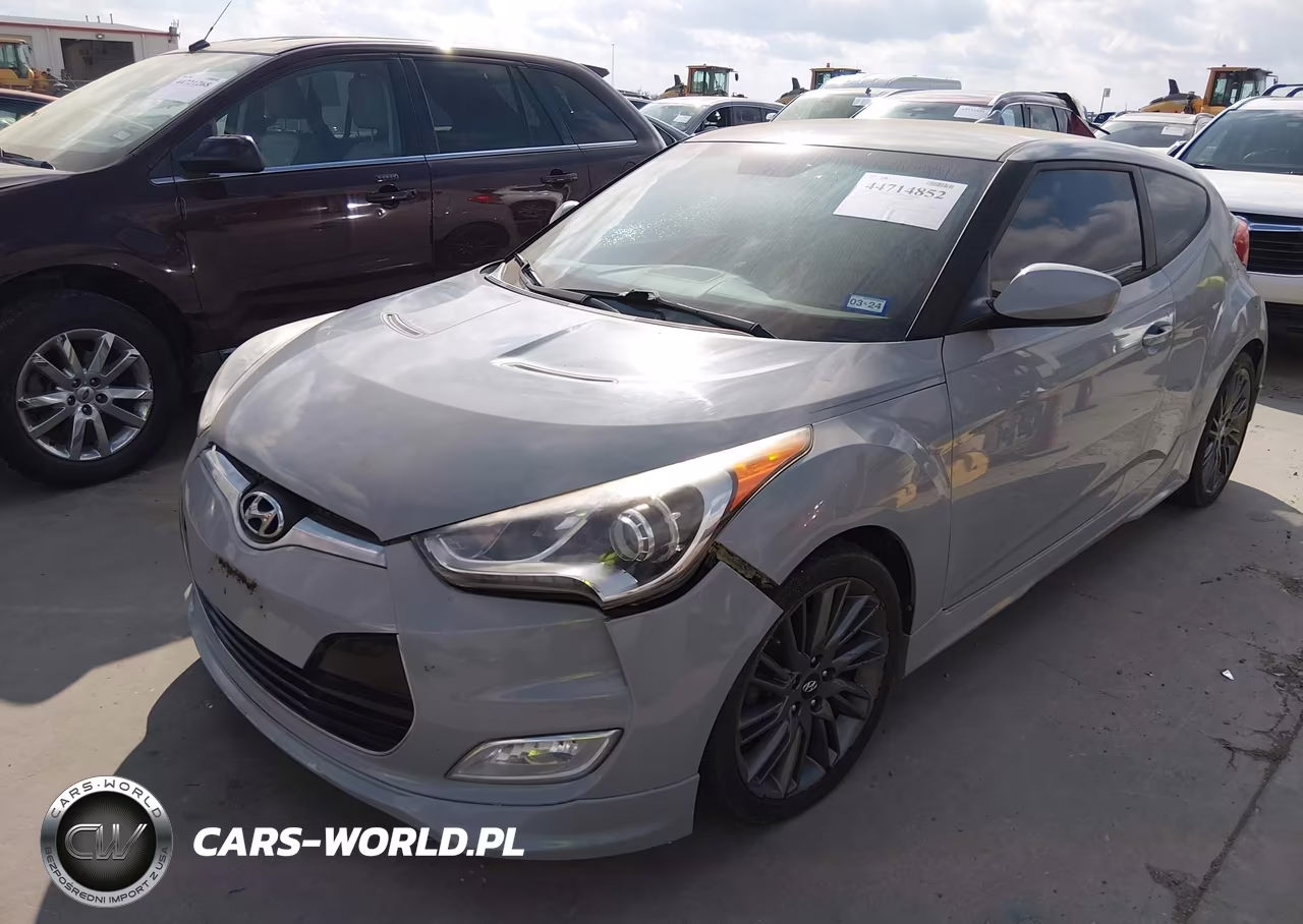 2013 Hyundai Veloster Mix VIN:KMHTC6AD8DU164048 - 2