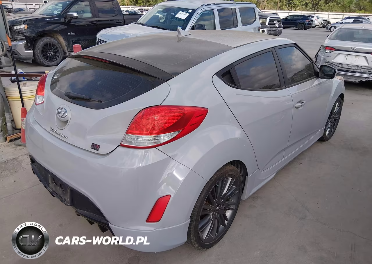 2013 Hyundai Veloster Mix VIN:KMHTC6AD8DU164048 - 4