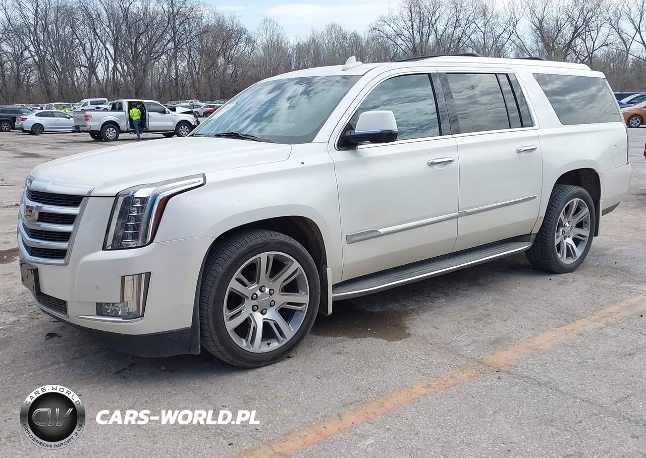 2015 Cadillac Escalade Esv Luxury VIN:1GYS4SKJ9FR555624 - 2