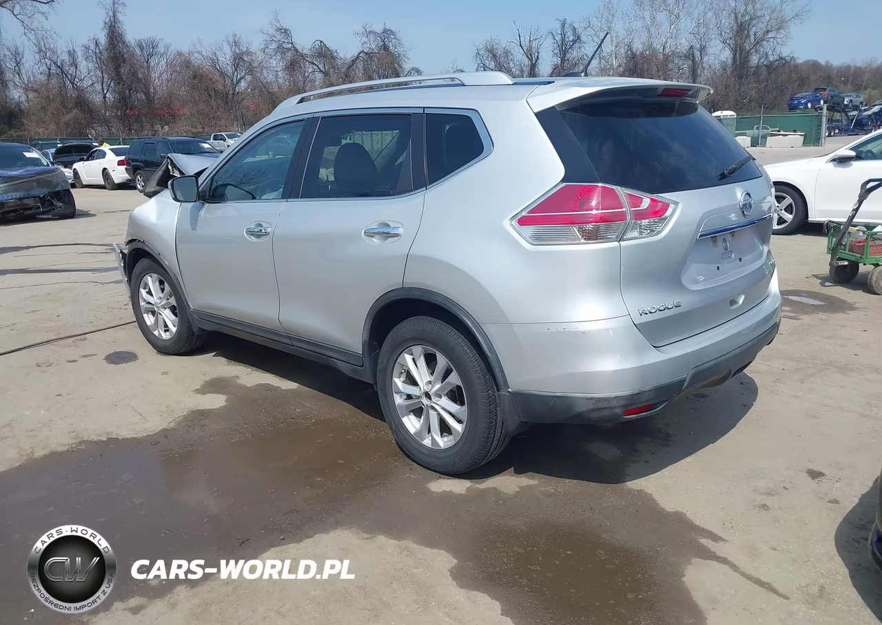 2016 Nissan Rogue Sv VIN:KNMAT2MV0GP604288 - 3