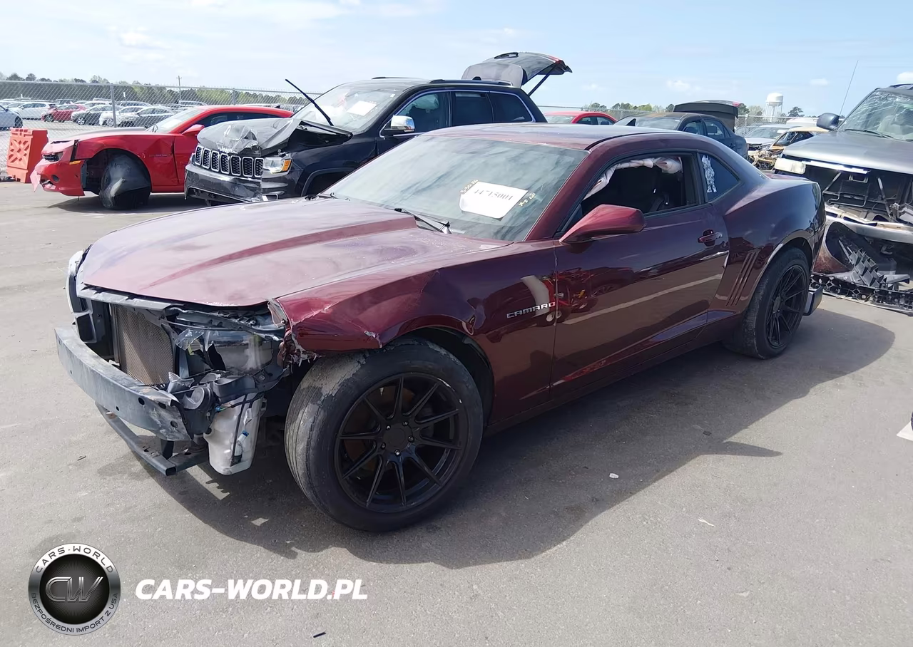 2013 Chevrolet Camaro 2Ls VIN:2G1FA1E34D9198229 - 2