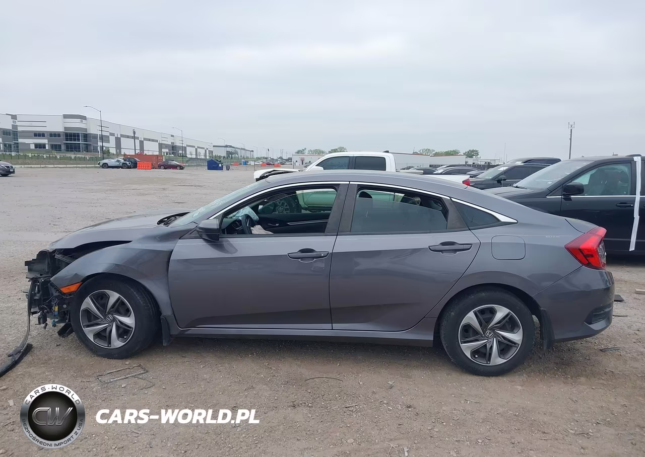 2019 Honda Civic Lx VIN:19XFC2F60KE036483 - 14