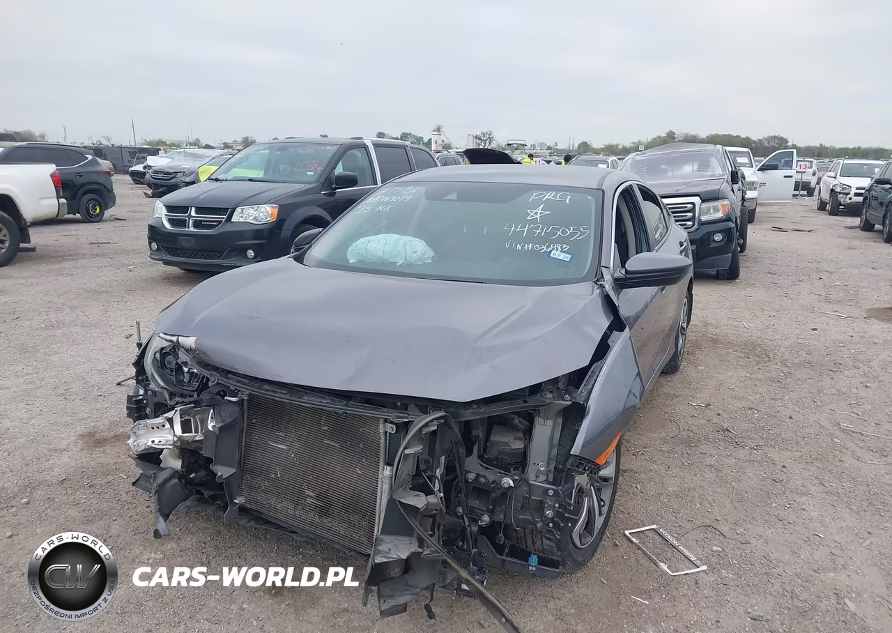 2019 Honda Civic Lx VIN:19XFC2F60KE036483 - 2