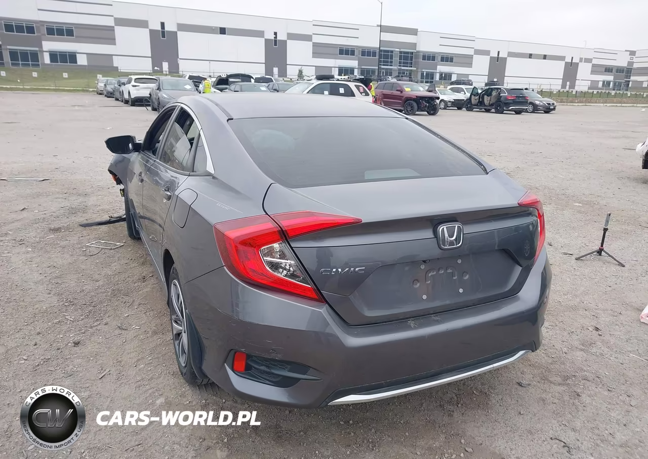 2019 Honda Civic Lx VIN:19XFC2F60KE036483 - 3
