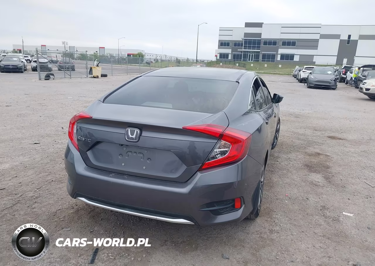 2019 Honda Civic Lx VIN:19XFC2F60KE036483 - 4