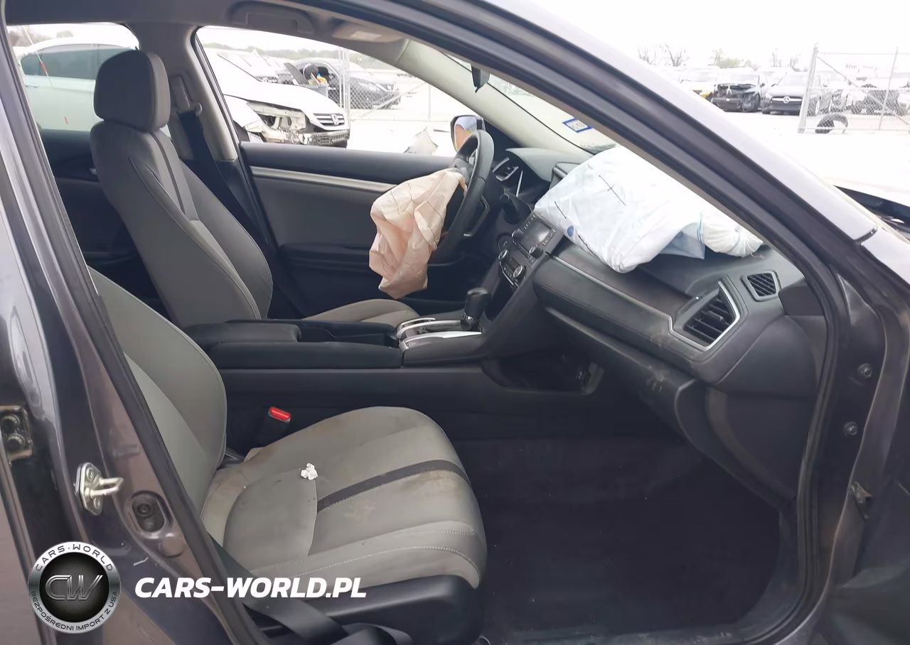 2019 Honda Civic Lx VIN:19XFC2F60KE036483 - 5