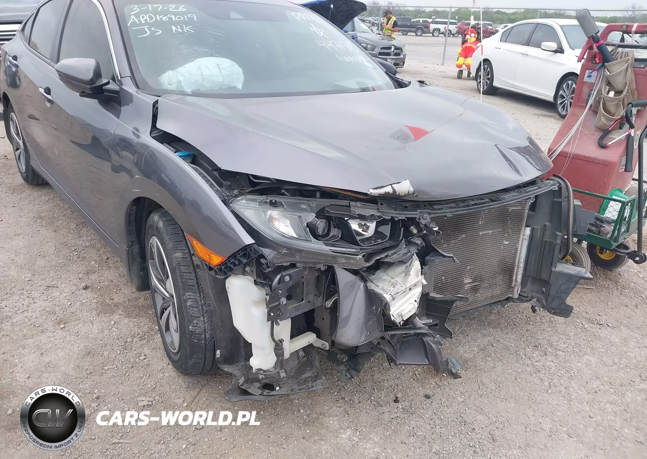 2019 Honda Civic Lx VIN:19XFC2F60KE036483 - 6