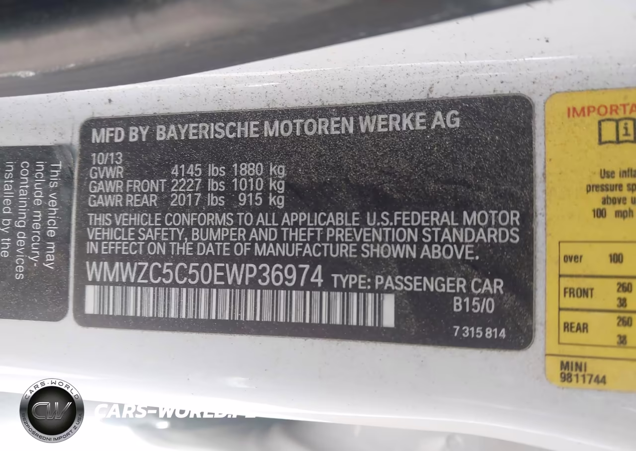 2014 Mini Countryman Cooper S VIN:WMWZC5C50EWP36974 - 9