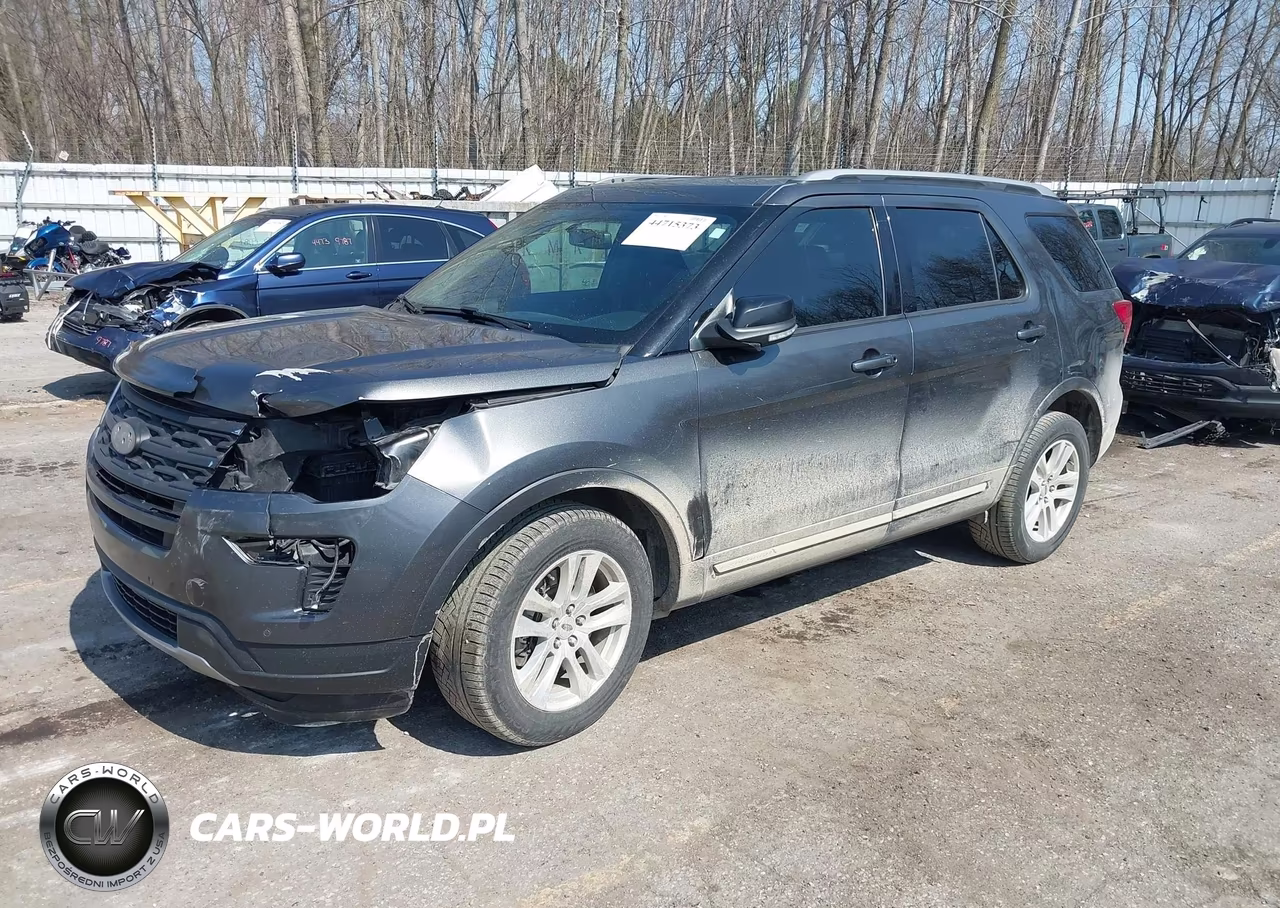 2018 Ford Explorer Xlt VIN:1FM5K8D87JGA31054 - 2