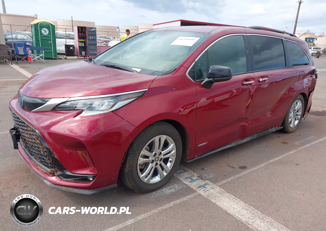2021 Toyota Sienna Xse VIN:5TDDSKFC6MS034651 - 2