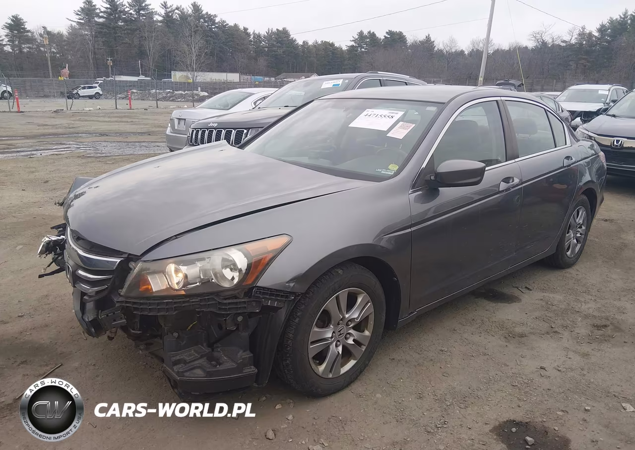 2012 Honda Accord 2.4 Se VIN:1HGCP2F69CA110819 - 2