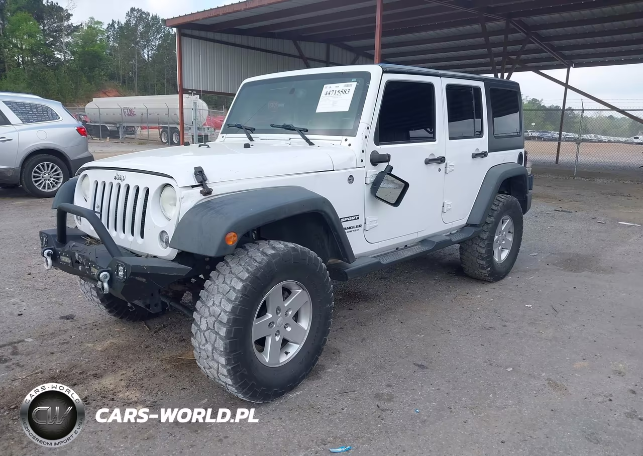 2014 Jeep Wrangler Unlimited Sport VIN:1C4BJWDG5EL307802 - 2
