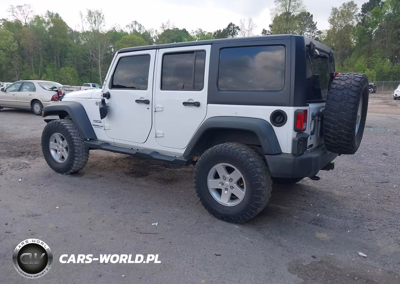 2014 Jeep Wrangler Unlimited Sport VIN:1C4BJWDG5EL307802 - 3