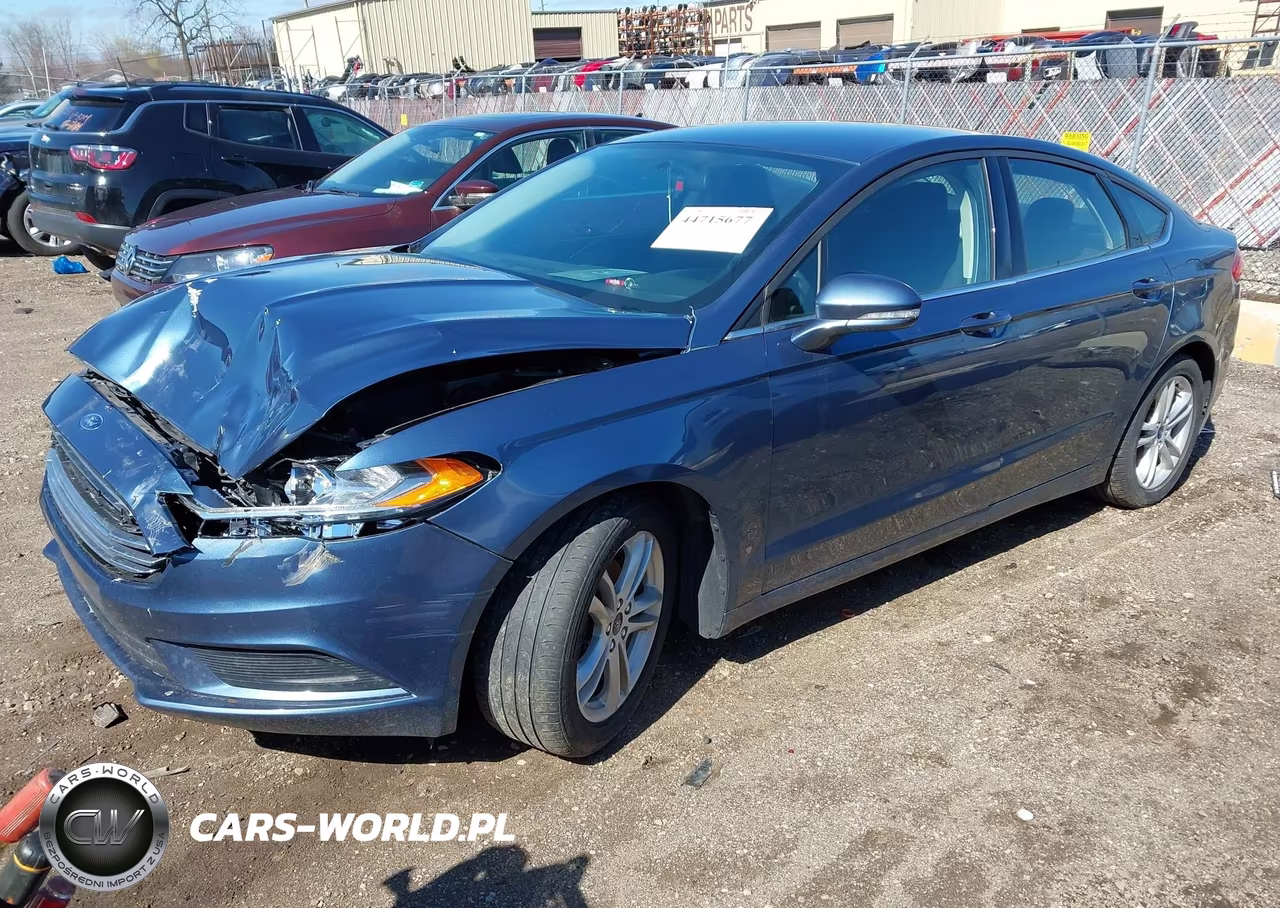 2018 Ford Fusion Se VIN:3FA6P0HD6JR239640 - 2