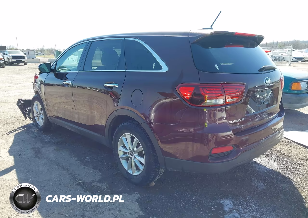 2019 Kia Sorento 3.3L Lx VIN:5XYPG4A58KG559353 - 3