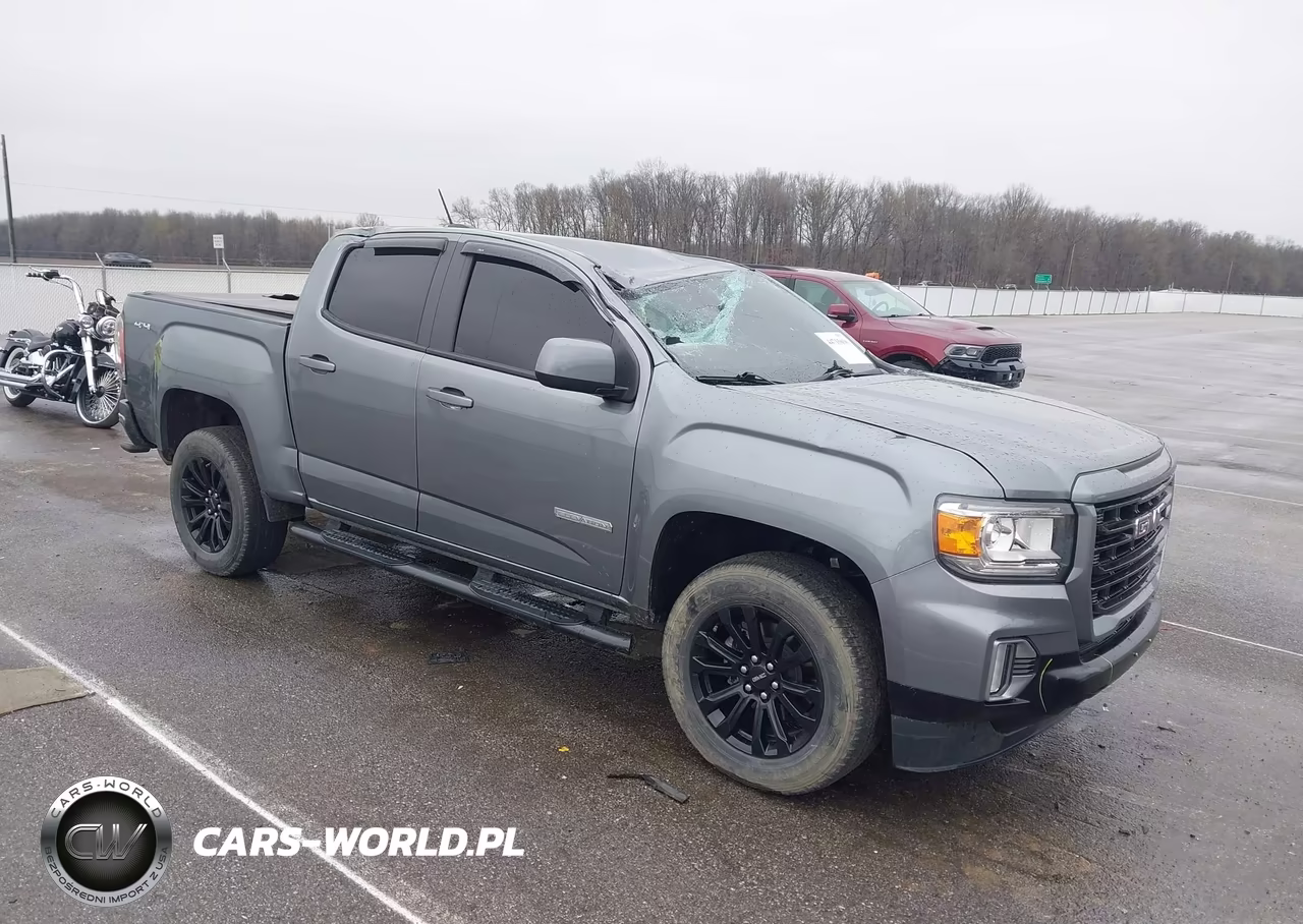 2022 GMC Canyon 4Wd Short Box Elevation