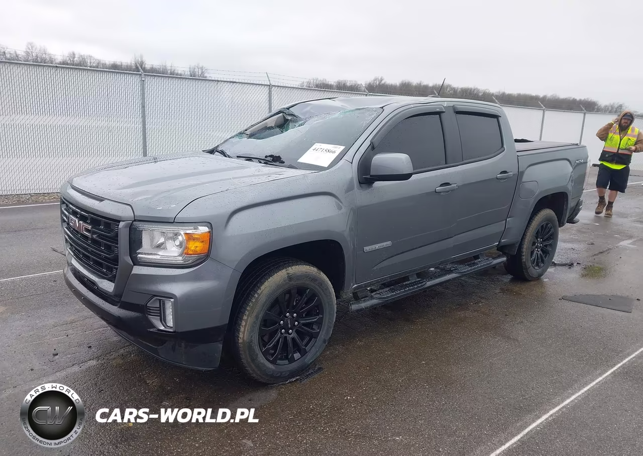 2022 GMC Canyon 4Wd Short Box Elevation VIN:1GTG6CEN0N1290924 - 2