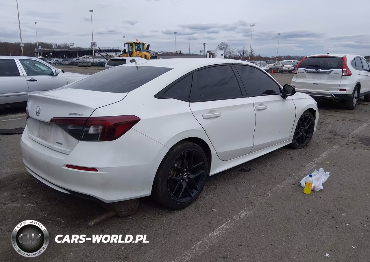 2025 Honda Civic Hybrid Sport-Sport Touring VIN:2HGFE4F89SH341235 - 4