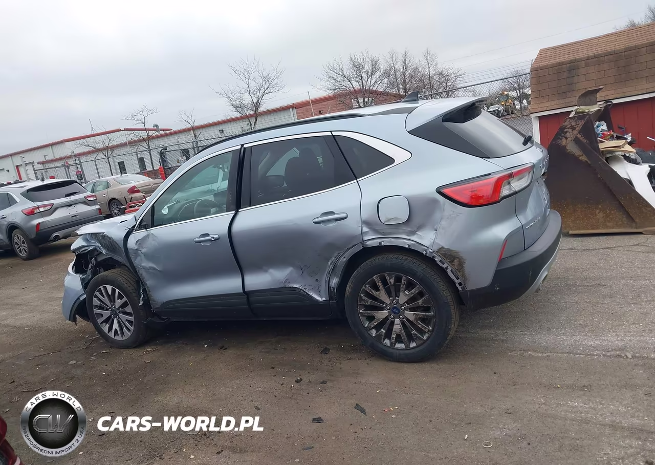 2022 Ford Escape Titanium Hybrid VIN:1FMCU9DZ1NUB22313 - 14