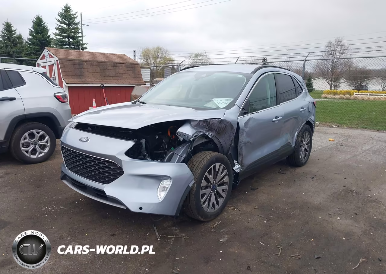 2022 Ford Escape Titanium Hybrid VIN:1FMCU9DZ1NUB22313 - 2