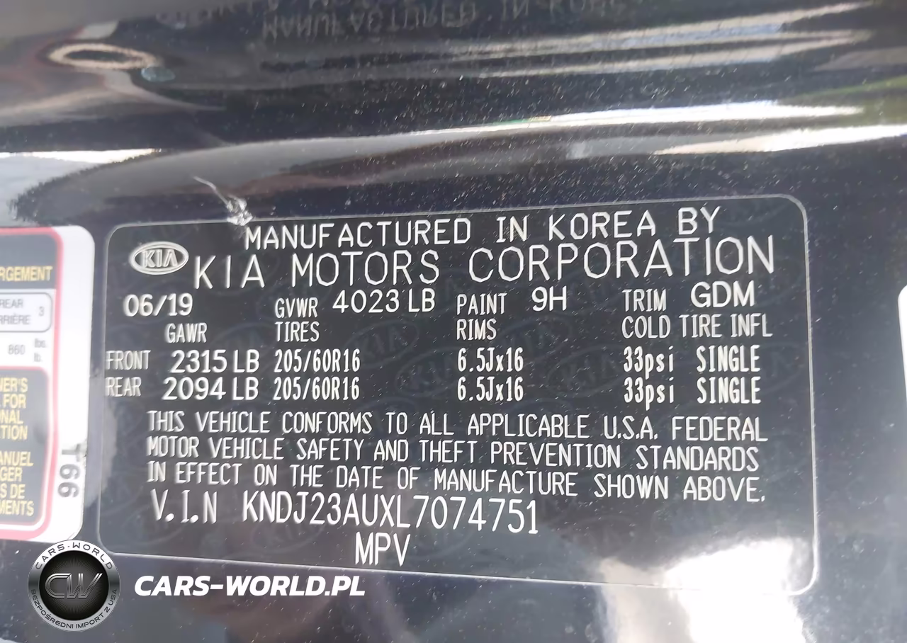 2020 Kia Soul Lx VIN:KNDJ23AUXL7074751 - 9