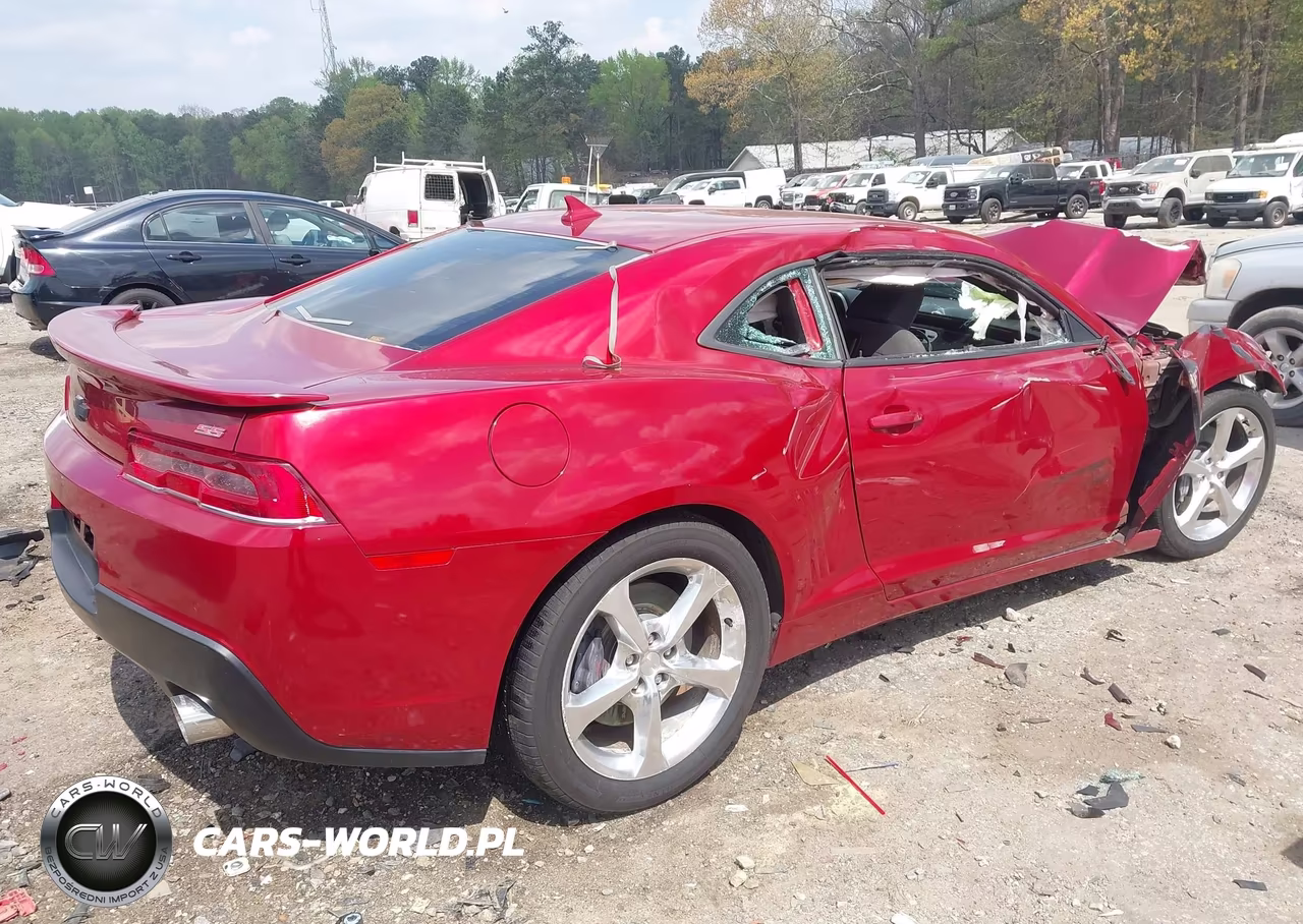 2014 Chevrolet Camaro 1Ss VIN:2G1FJ1EJ6E9188799 - 4