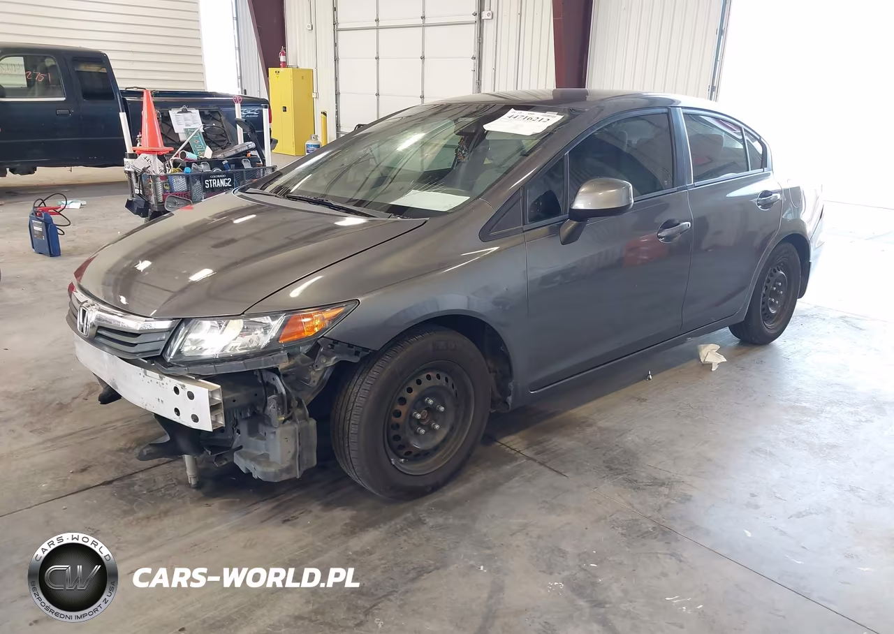2012 Honda Civic Lx VIN:2HGFB2F53CH611533 - 2
