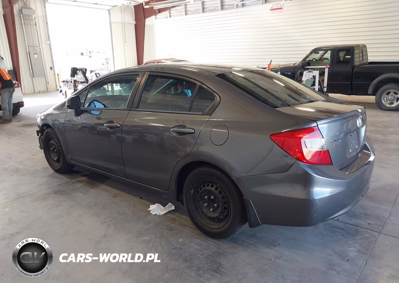 2012 Honda Civic Lx VIN:2HGFB2F53CH611533 - 3