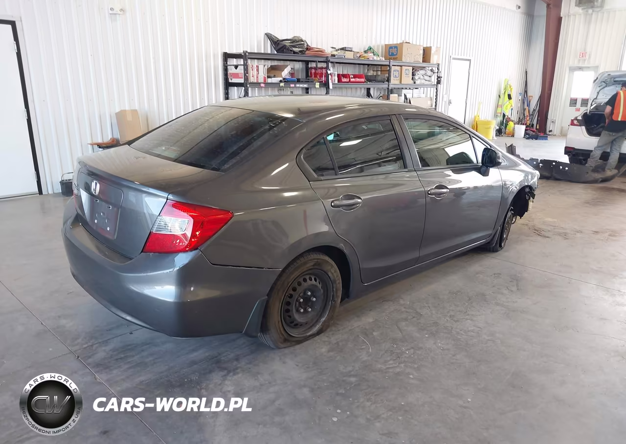 2012 Honda Civic Lx VIN:2HGFB2F53CH611533 - 4