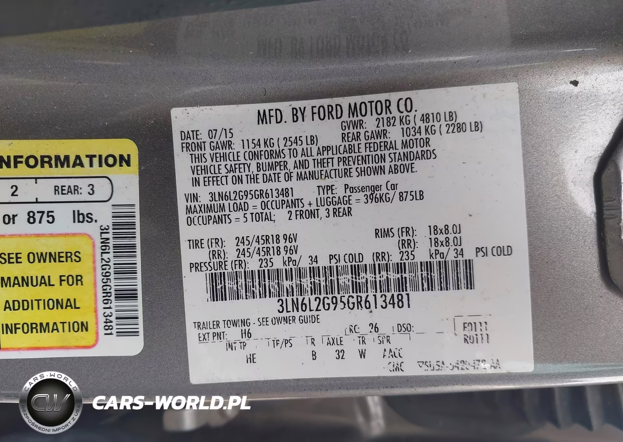 2016 Lincoln Mkz VIN:3LN6L2G95GR613481 - 9