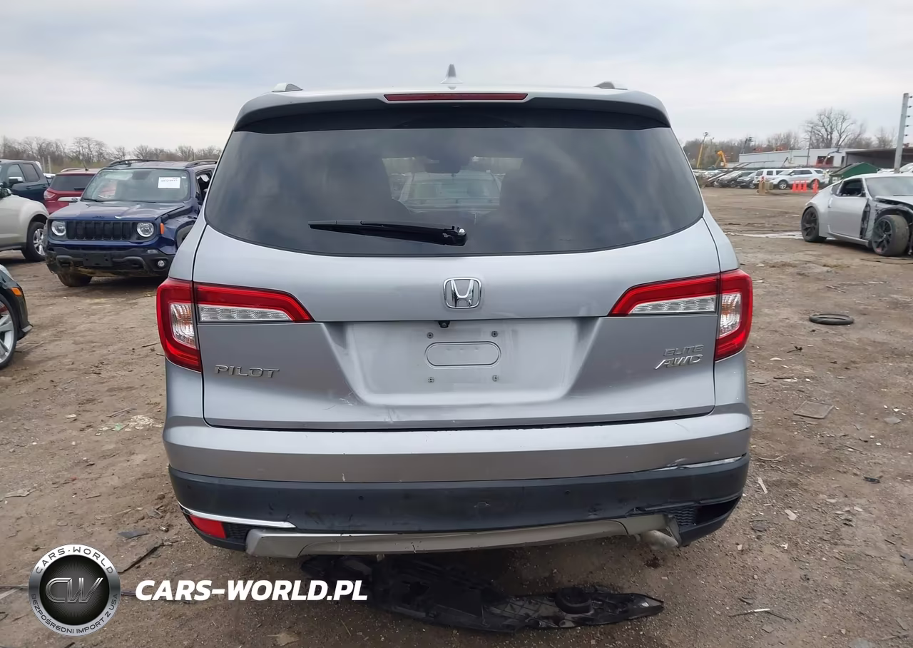 2019 Honda Pilot Elite VIN:5FNYF6H04KB053071 - 16