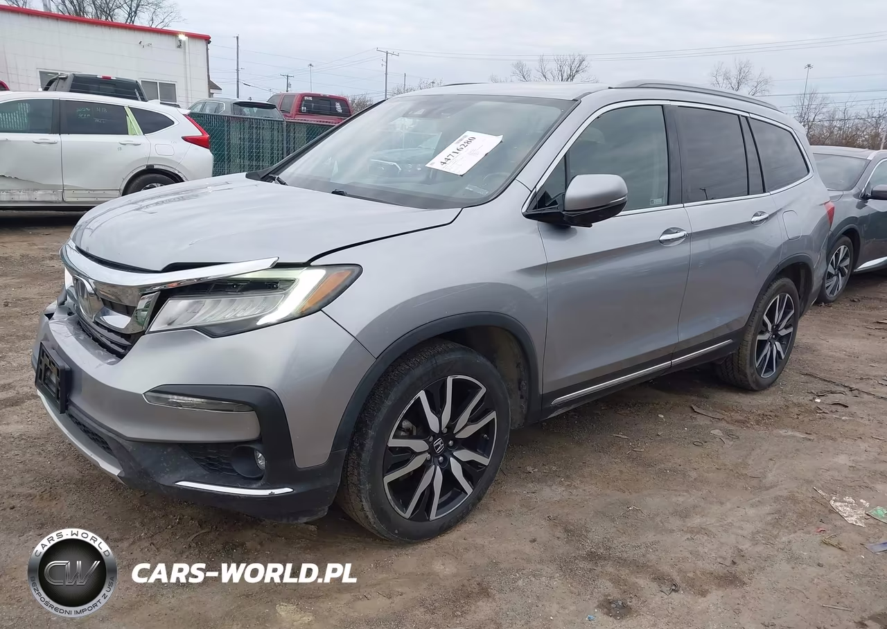 2019 Honda Pilot Elite VIN:5FNYF6H04KB053071 - 2